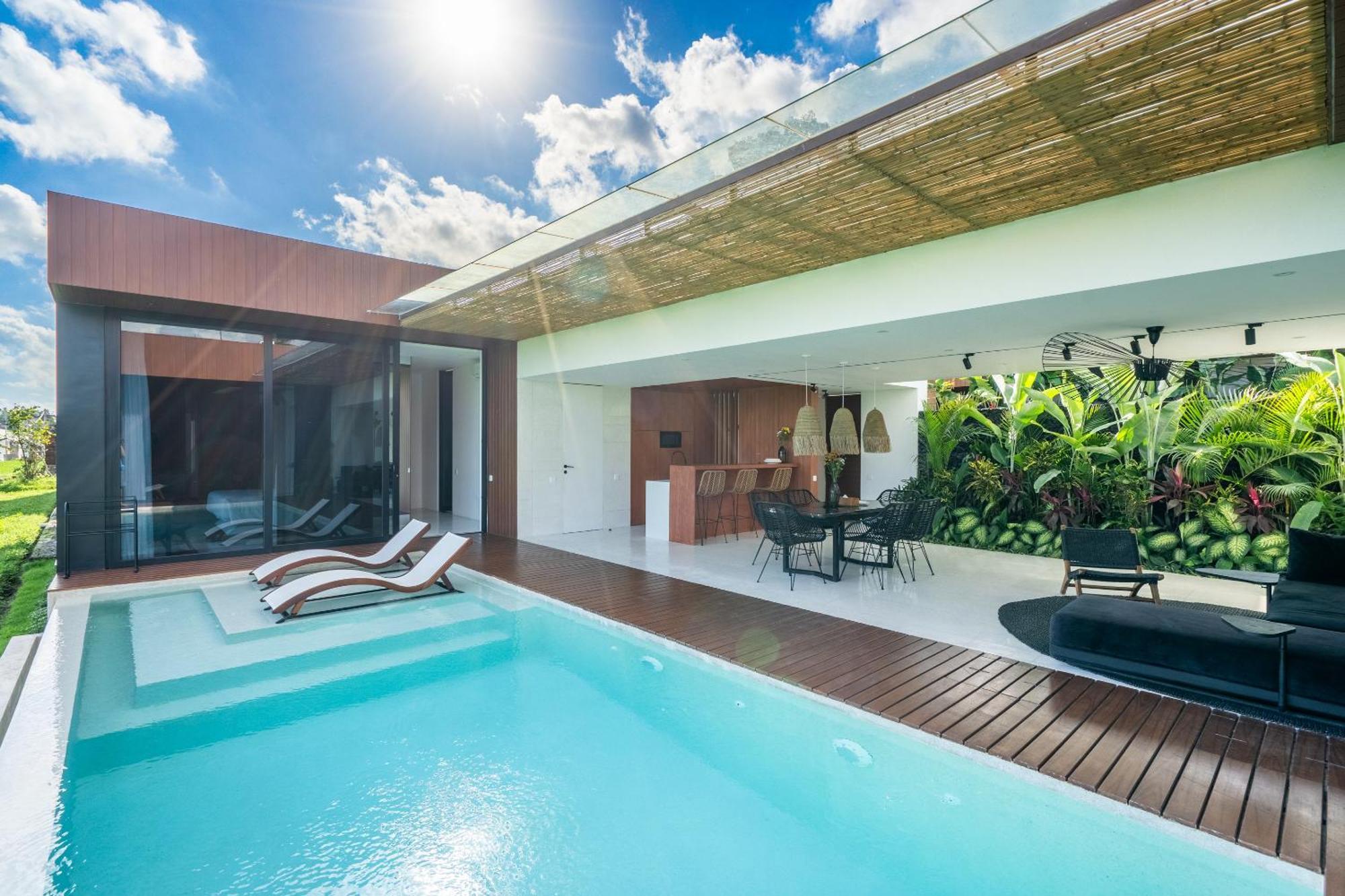Green Flow Ubud Villas I Exterior foto